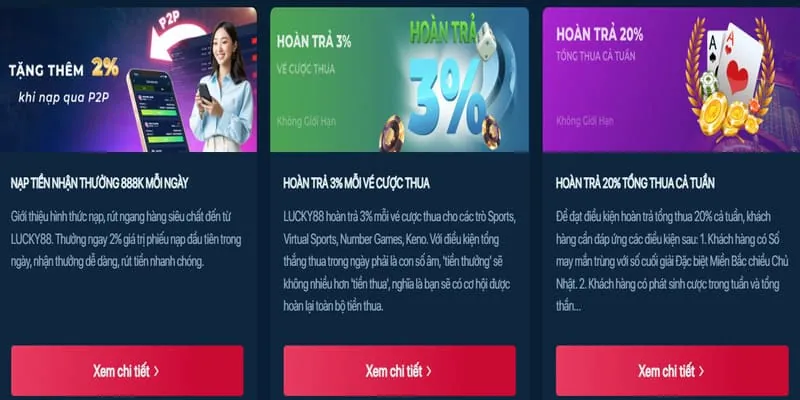 Chương trình VIP độc quyền với nhiều lợi ích tại LG88 Casino